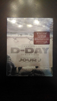 Brand New Sealed D-Day Remembered 70th Anniversary Blu-Ray Movie