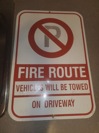 FIRE ROUTE SIGN - GTA