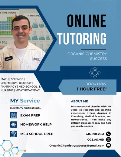 I’m a committed science and math tutor as well as a seasoned professional scientist with over 10 yea...