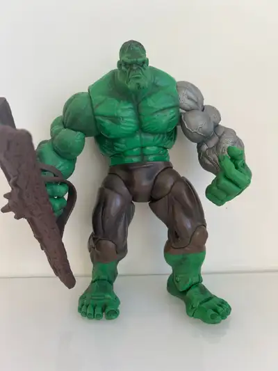 Hasbro Marvel Legends Planet Hulk Silver Arm Variant Incomplete