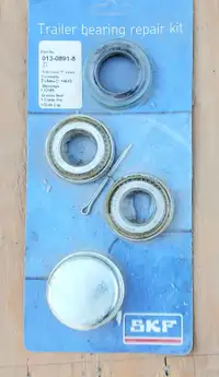 New SKF 21 Trailer Seal & Bearing Kit for 1 inch Axle

