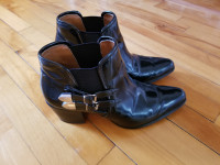 Women Shoes Booties - Souliers Bottines Femme Ann Marino- Size 6