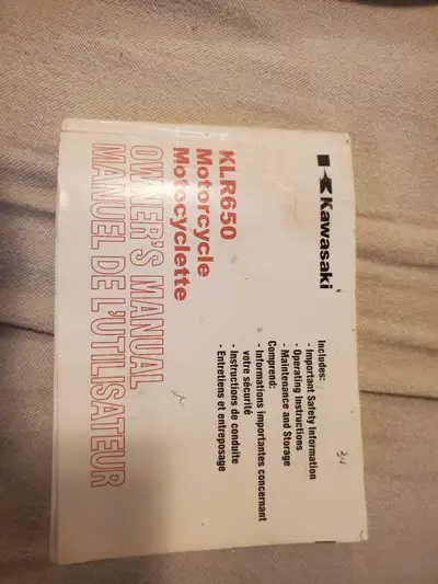 2009 klr 650 owners manual Great shape