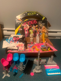 Barbie Rockers Hot Rockin Stage 1985 Mattel Poupées Figurine