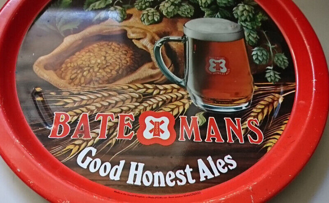 Vintage Rare Batemans Good Honest Ales Metal Beer Tray in Arts & Collectibles in Oshawa / Durham Region - Image 3