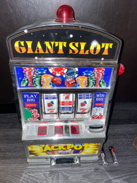 “Giant Slot” Coin Bank Slot Machine