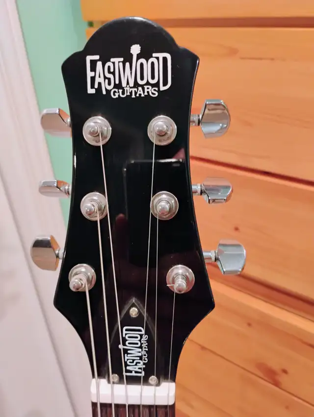 2009 Eastwood Breadwinner Guitar $500 in Guitars in Peterborough - Image 6