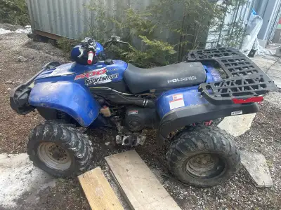 Selling my Polaris Sportsman all-terrain vehicle; it's a solid machine ready for some action! This A...