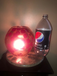 1990s Ikea  Table  Lamp Ball Glass /firm price 
