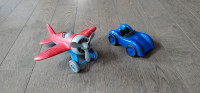Green Toys Airplane and Race Car Together