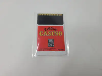 King Of Casino Turbo Grafx 16 HuCard, View more