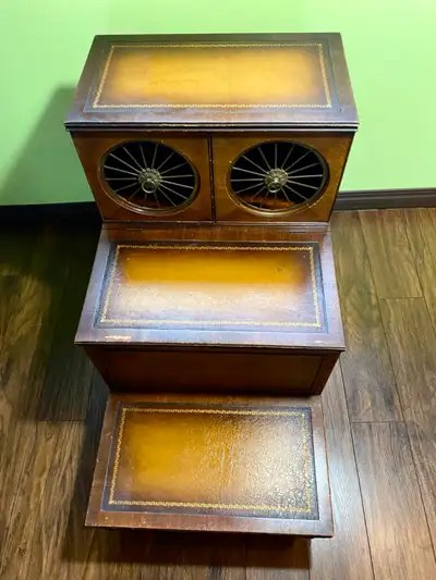 Antique Three Tier End Tables, View more