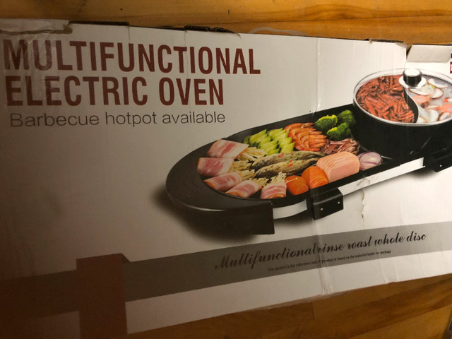 Casserole électrique multifonctionnelle, gril barbecue ,neuf dans BBQ et cuisine en plein air  à Ville de Montréal