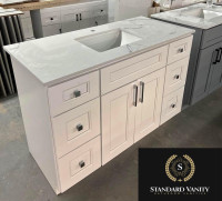 Standard Vanity offers NEW Wholesale Vanities and countertops $