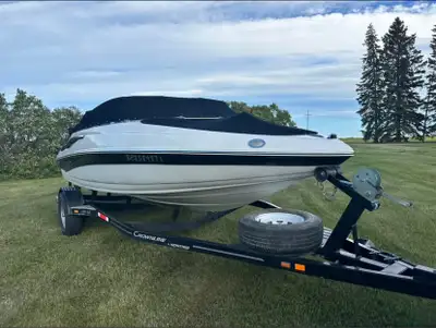 2010 Crownline, low hours (269.5 hours). 190HP MerCruiser 4.3L TKS with alpha drive. Boat is clean....