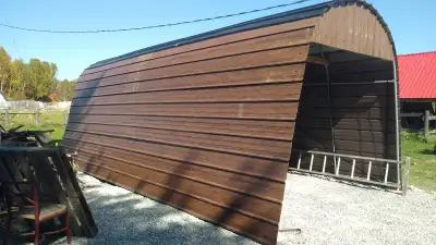 Metal Roofing Siding for homes, camps, cottages, portable garage, View more