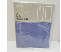 Brand new 1 Set IKEA SARITA SHEER BLUE pair 
Of curtains 