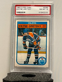 O-pee-chee Wayne Gretzky Rookie Card BVG 6.5 