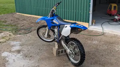2003 Yamaha YZ450F FMF Powerbomb Header FMF Exhaust Rebuilt 2018 then ridden a few times before bein...