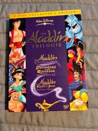 Disney coffret Aladin, allemand/deutsche