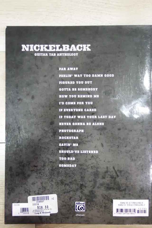 Guitar Tab Édition Nickelback Anthology & Dark Horse in Guitars in Sherbrooke - Image 4