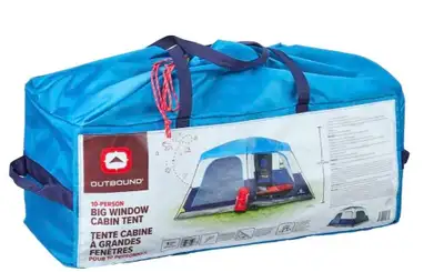 Tente Outbound Big Window 10 personnes – Neuve, jamais utilisée, View more