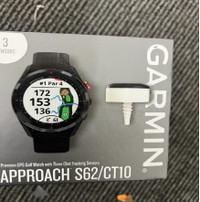 Garmin Approach S62 Golf Watch - Bundle