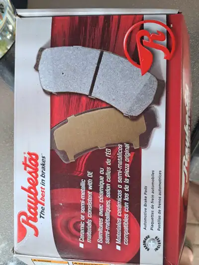 These are new Rav4 front brake pads. For Le model. I purchased wrong ones by mistake for our car. $2...