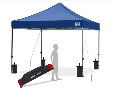 ABCCANOPY Commercial-Series Pop Up Canopy/Tent, 10x10, Navy Blue, View more