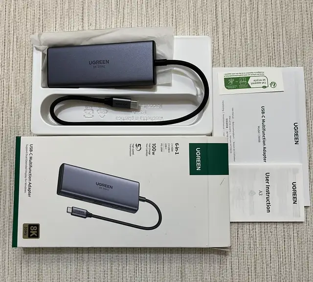 UGREEN 6 in 1 USB C Docking Station for Laptop Dual 4K@60Hz HDMI in Laptop Accessories in City of Toronto - Image 3