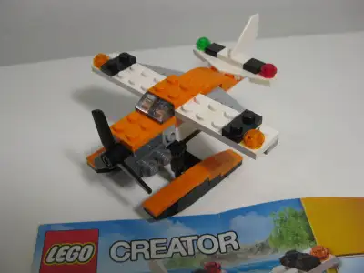 Lego Creator Sea Plane set #31028. This is a 3 in 1 Lego set with 3 distinct models - a sea plane (p...