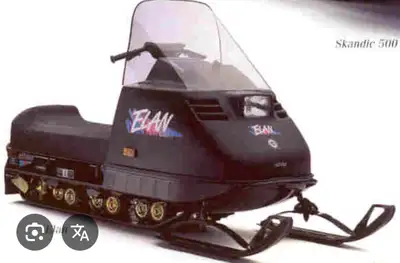 Wanted: Skidoo Elan running or not, in any condition. Please contact.
