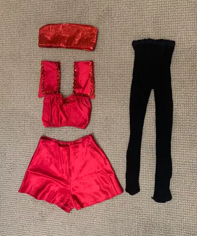 Women’s 1940’s bugle boy short set costume, View more