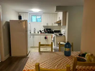 One private room is available in a 2-bedroom basement apartment on September 1st. One person only. R...