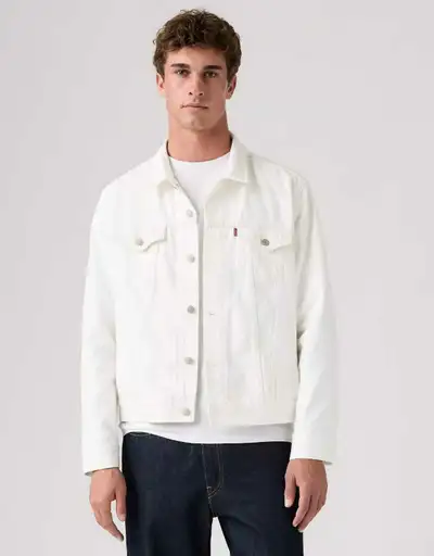 LEVI'S BNWT Men's Trucker Denim Jacket - White L, View more