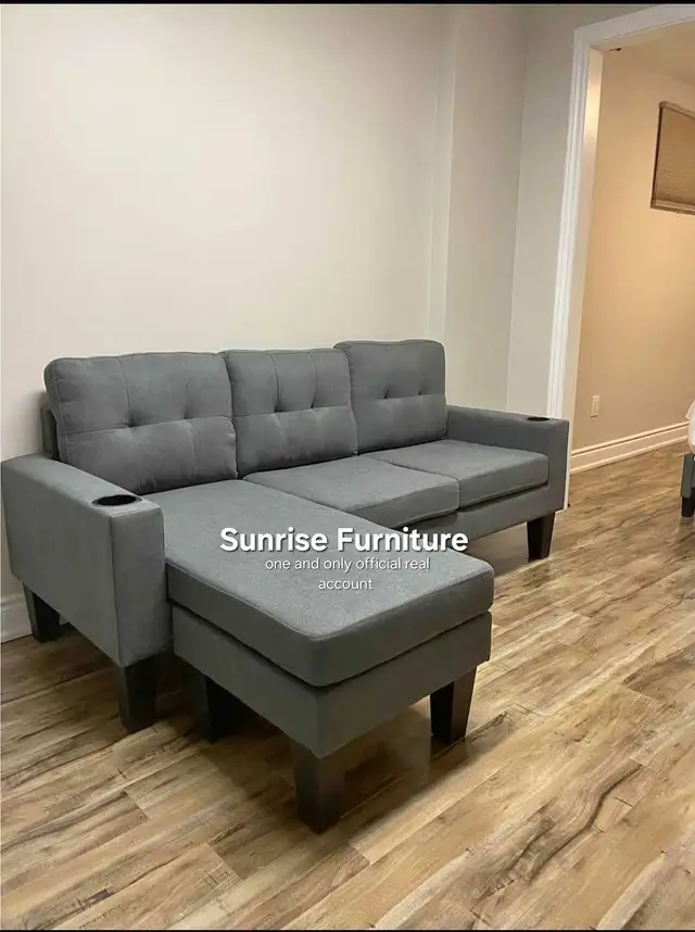 Sectional Sofa Sectional Couch L Shape Sofa 3 Seater Sofa Couch in Couches & Futons in City of Toronto - Image 8