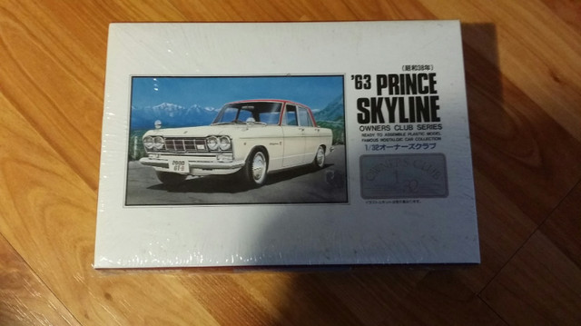 New Sealed ARII Owners Club 1963 Prince Skyline No 21 Kit in Arts & Collectibles in Oshawa / Durham Region