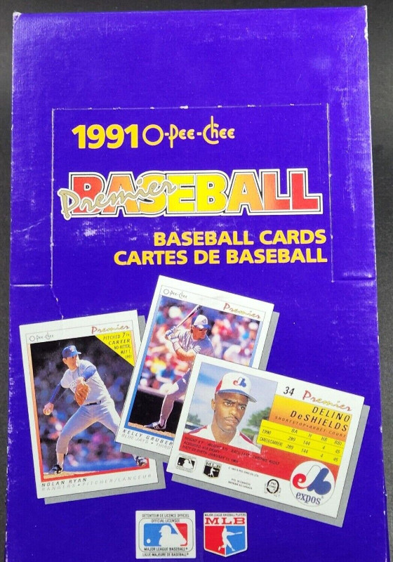1991 OPC PREMIER … BASEBALL 1st Edition … also 1992 & 1993 boxes in Arts & Collectibles in City of Halifax