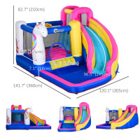 Kids Inflatable Bouncy Castle House Trampoline