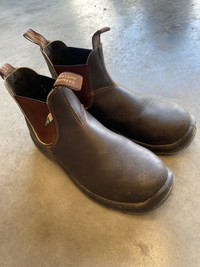 Blundstone size 10 men’s steel toe boots 