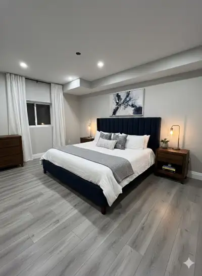BASEMENT APARTMENT FOR RENT PICKERING, ON (LIV 2P8) SUITE HIGHLIGHTS • 2 Bedrooms + Den • 900+ sq ft...