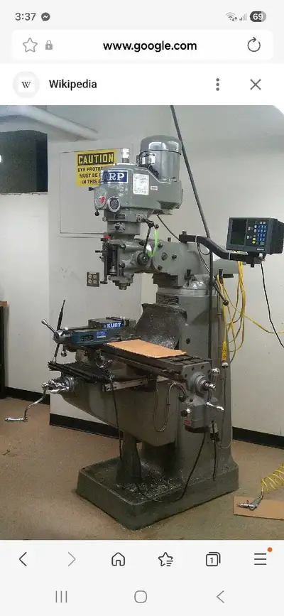 Whats around for milling machines? 3 grand budget. Let me know what you got regardless of condition.