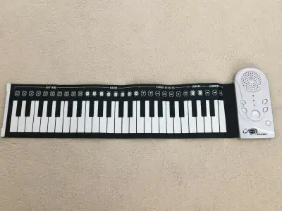 Rollin Piano Keyboard 49 Keys 30 Functions Soft Mat Rolls up Tou, View more