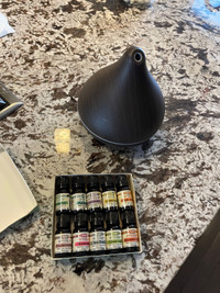 Diffuser with oils 