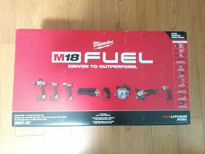 Milwaukee M18 FUEL 7-Tool Combo Kit 3697-27, View more