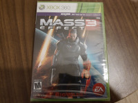 Mass effect 3 for Xbox360. Factory sealed