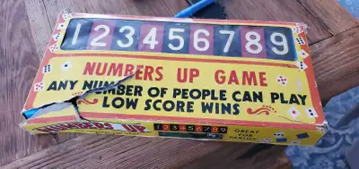 Vintage Number Up Game, View more
