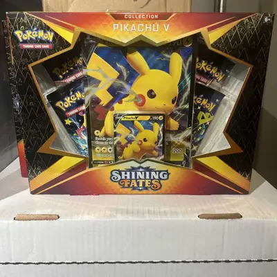Pikachu V Shining Fates Collection, View more