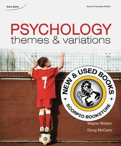 Study Guide for Psychology 2nd Edition: Themes and Variations by Wayne Weiten 9780176474027 Text 289...