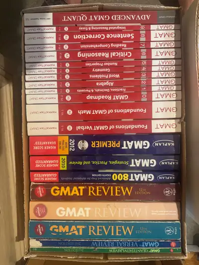 2012 GMAT study materials and good  notes!   , View more